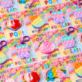 30 Packs Valentine’s Day 6-Design Gift Cards with Multi-Shape Stress Relief Fidget Toys