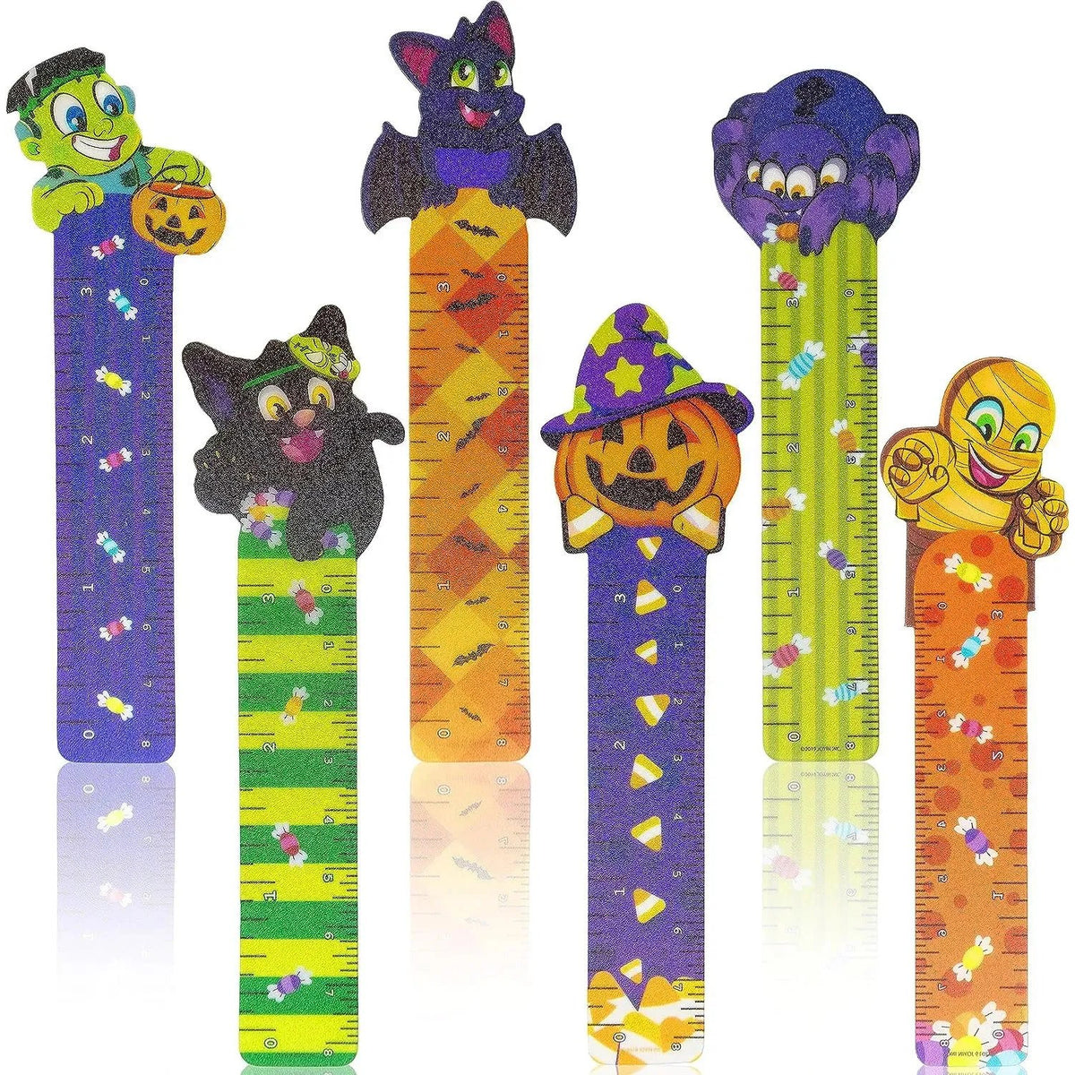 36Pcs-6Designs-Halloween-Bookmark-Rulers-(9)