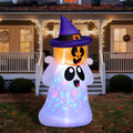 5ft Inflatable Ghost With Pumpkin Head Decoration