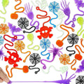 60 Pcs Halloween Stretchy Sticky Toys Bulk for Kids Gift
