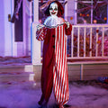 Standing Animated Scary Clown Decoration 5ft
