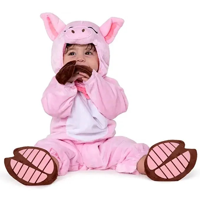 Toddler Unisex-Pinky-Pig-Costume