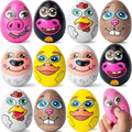 12pcs Animal Themed Characters Soft and Yielding Eggs 2.4in (4)