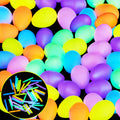 72Pcs Mini Glow Sticks Prefilled Easter Eggs