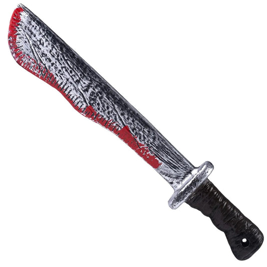 Halloween Fake Machete Prop, Plastic Machete Knife (9)