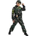 Military Costume For Role Play Cosplay - Child