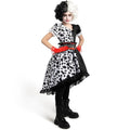 Polka Dots Dress Set for Girls Halloween Dress up and Costume parties