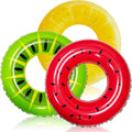 3pcs 32.5in Fruits Pool Inflatable Floats
